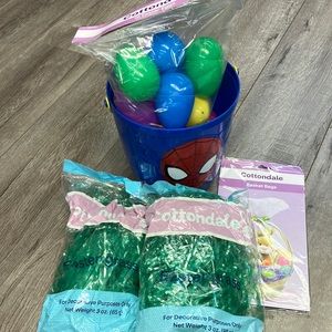 Cottondale SPIDER-MAN Easter basket bundle new in excellent condition 5 in the